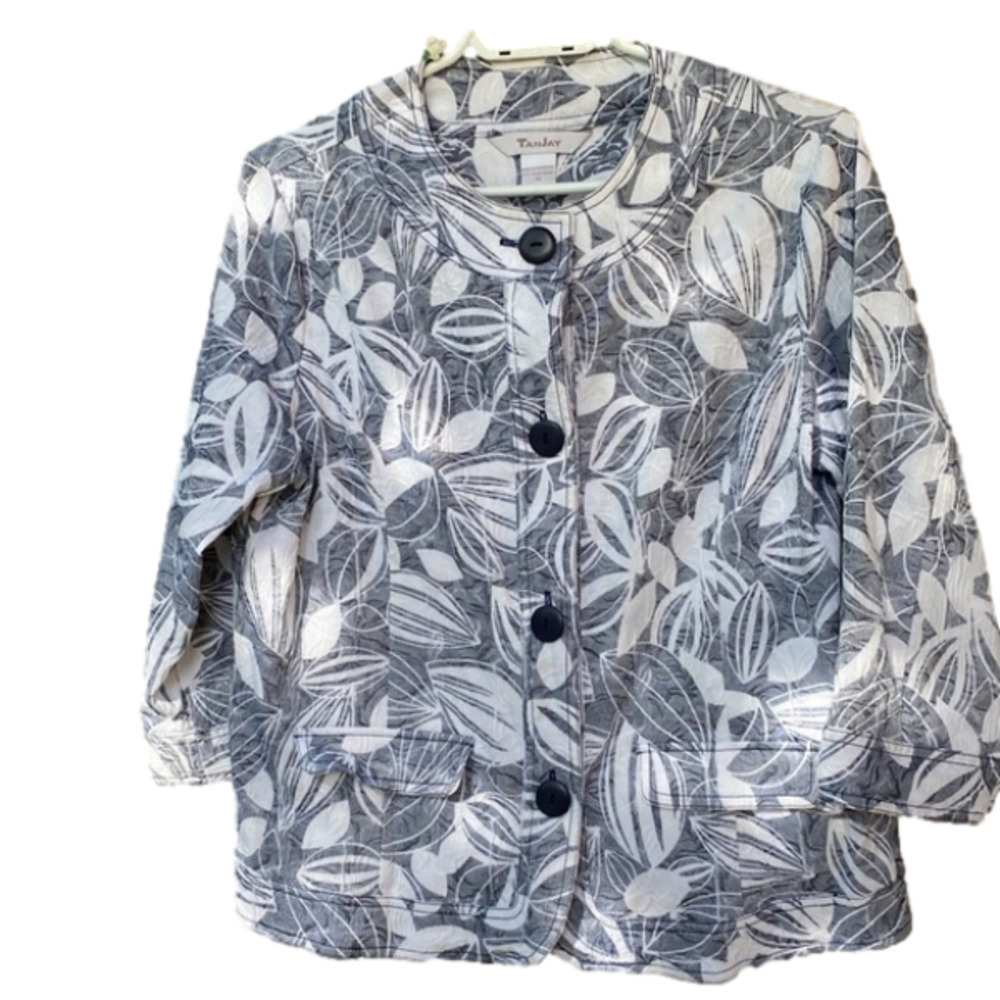 Tanjay  Black & White Jacket / Blazer